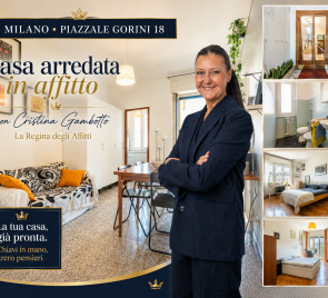 Trilocale arredato in zona citta' studi 